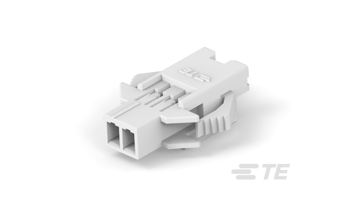 TE Connectivity, Economy Power 2.5 Receptacle Connector Housing, 2.5mm Pitch, 2 Way, 1 Row