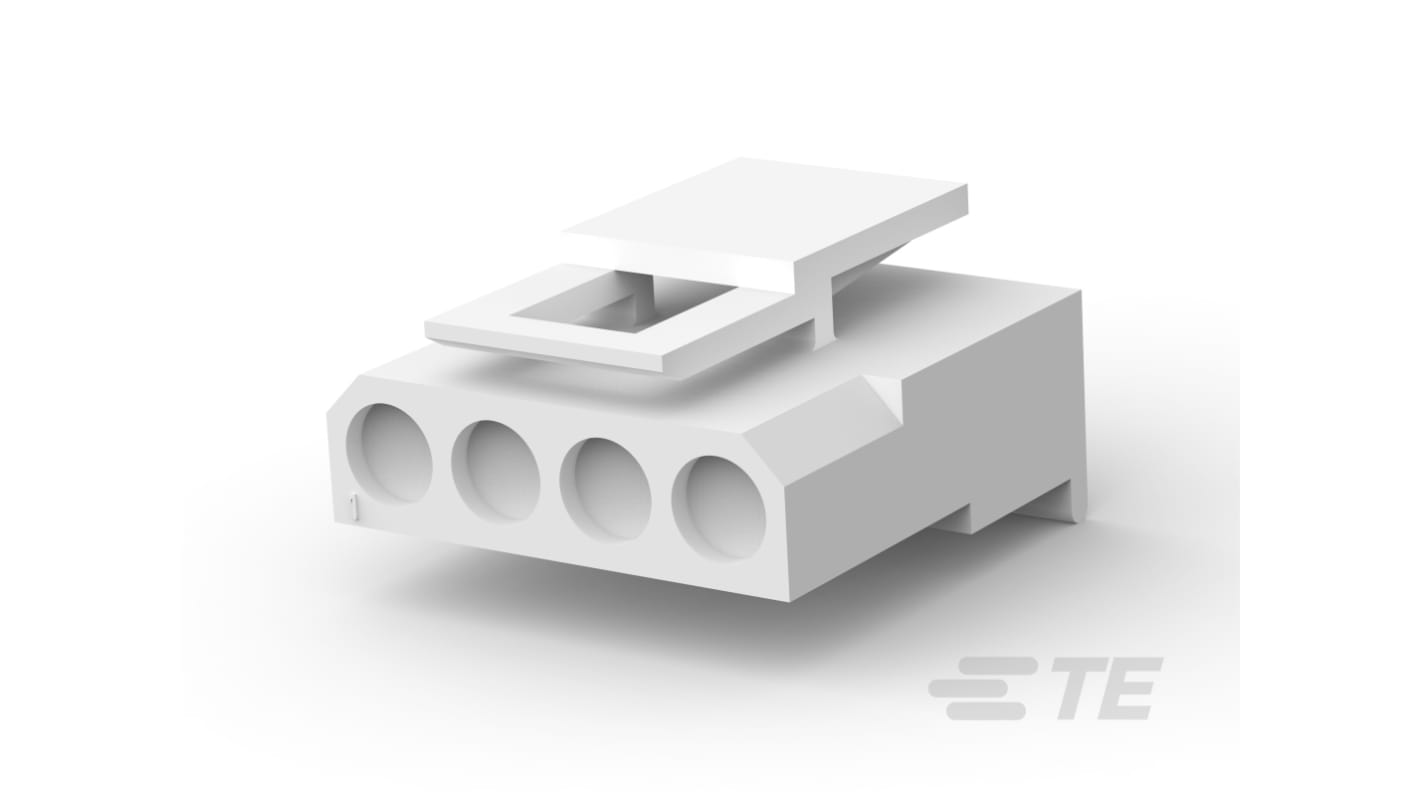 TE Connectivity MATE-N-LOK Heavy Duty Power Connector, 4 Contacts, Straight