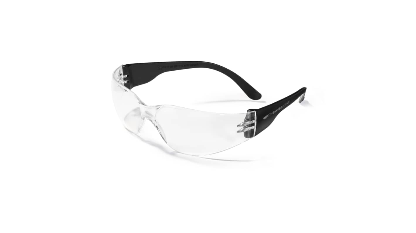 JSP Crackerjack Anti-Mist UV Safety Glasses, Clear Polycarbonate Lens