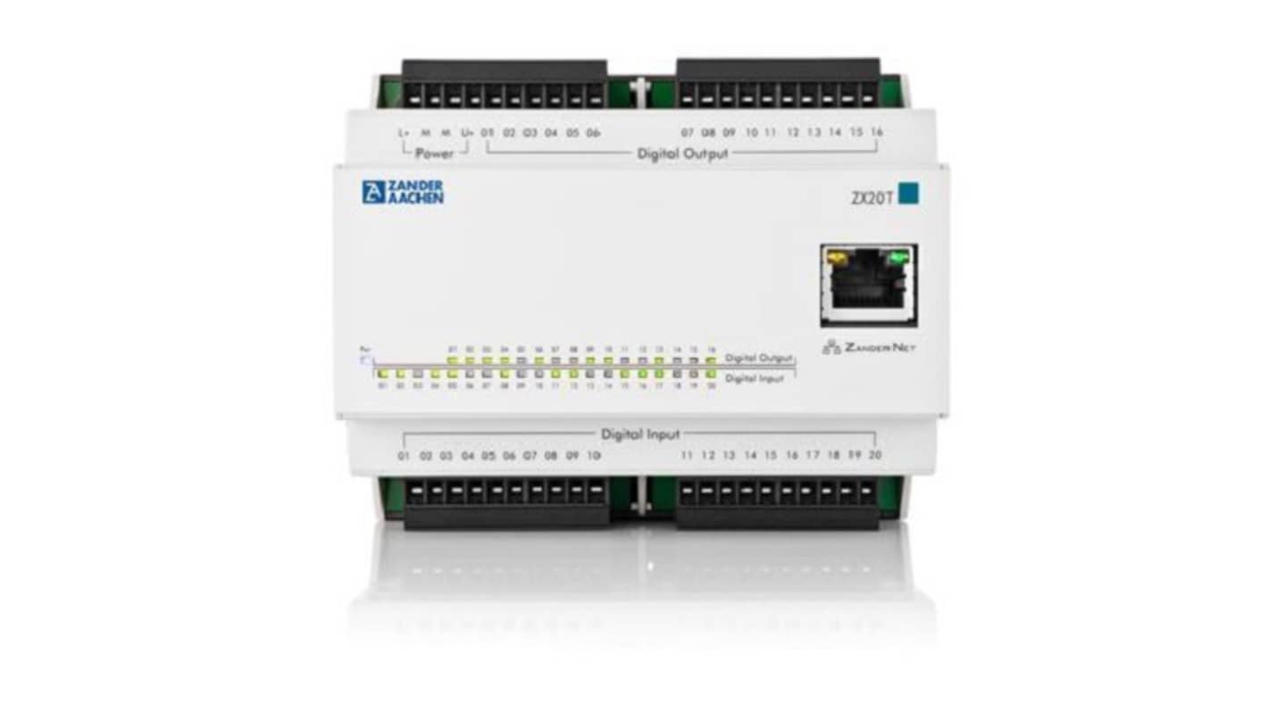 H.ZANDER ZX SPS Series Controller for Use with ZX SPS, 18 ro 30 V Supply, Digital Output, 20-Input, Digital Input