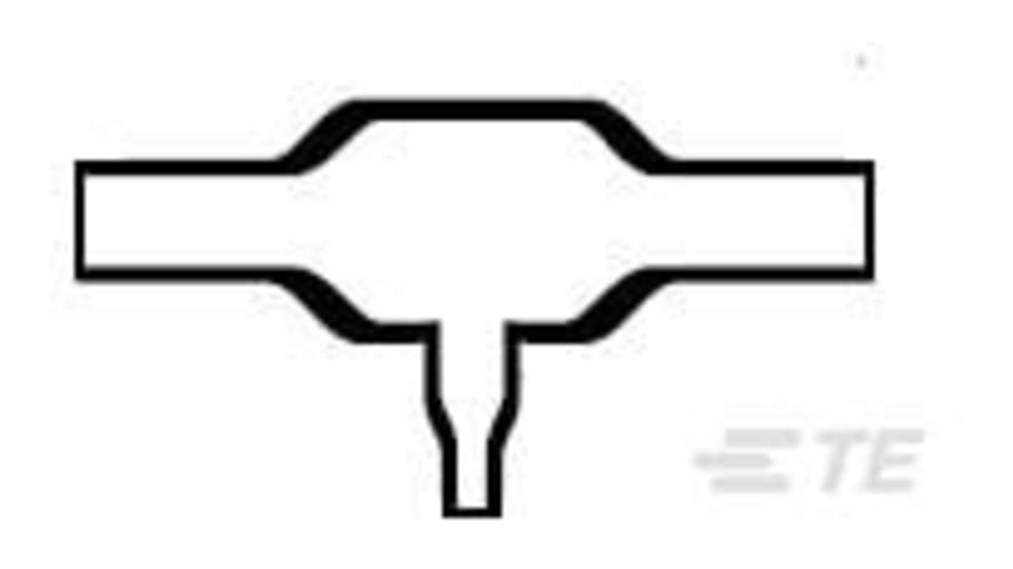 TE Connectivity Cable boot Black, Elastomer Adhesive Lined, 55.6mm