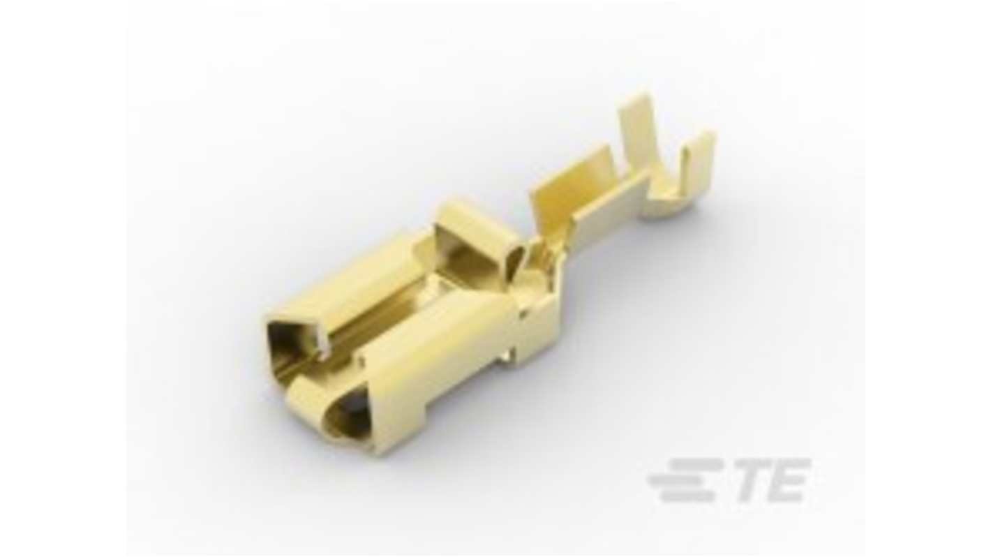 TE Connectivity 16077 Series Receptacle Crimp Contact, 20AWG Min, 15AWG Max