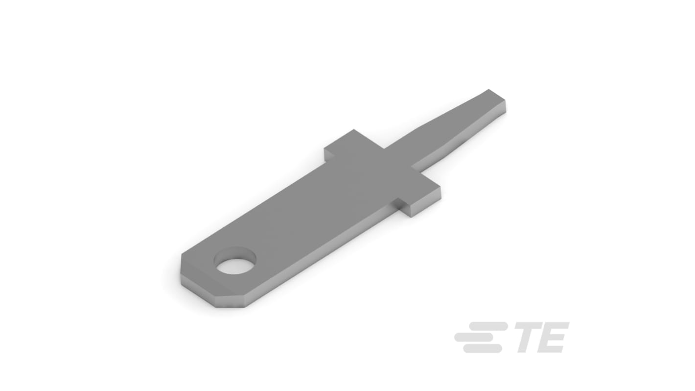 TE Connectivity Terminals SMP 0-0327043-0 Grey Uninsulated Receptacle Spade Connector, 62836-1Colour, 2.8mm Tab Size
