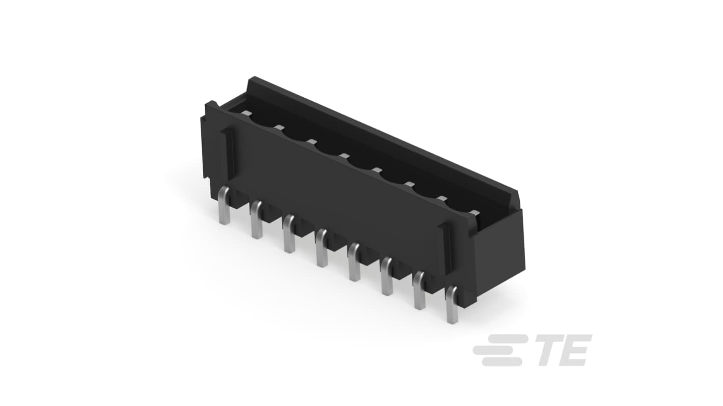 TE Connectivity, 5mm Pitch, 2305, 8 Way, Right Angled, Pluggable Terminal Block, Header, Board Mount, Through Hole