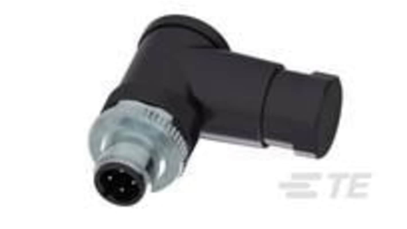 TE Connectivity Circular Connector, M12 Connector, Male, 3-2271 Series
