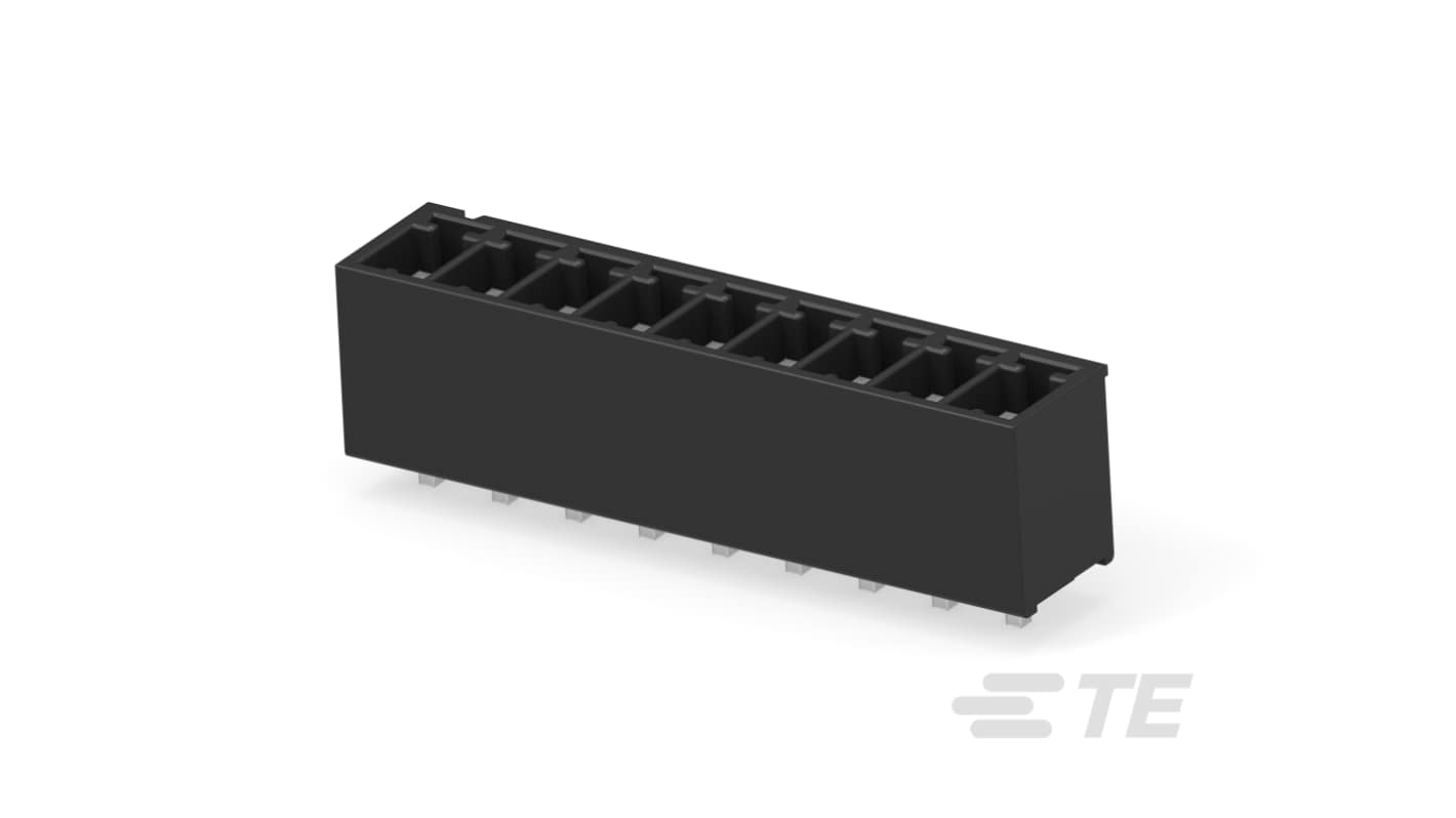 TE Connectivity Buchanan Series PCB Terminal Block, 9-Contact, 3.81mm Pitch, Board Mount, 1-Row, Solder, Through Hole