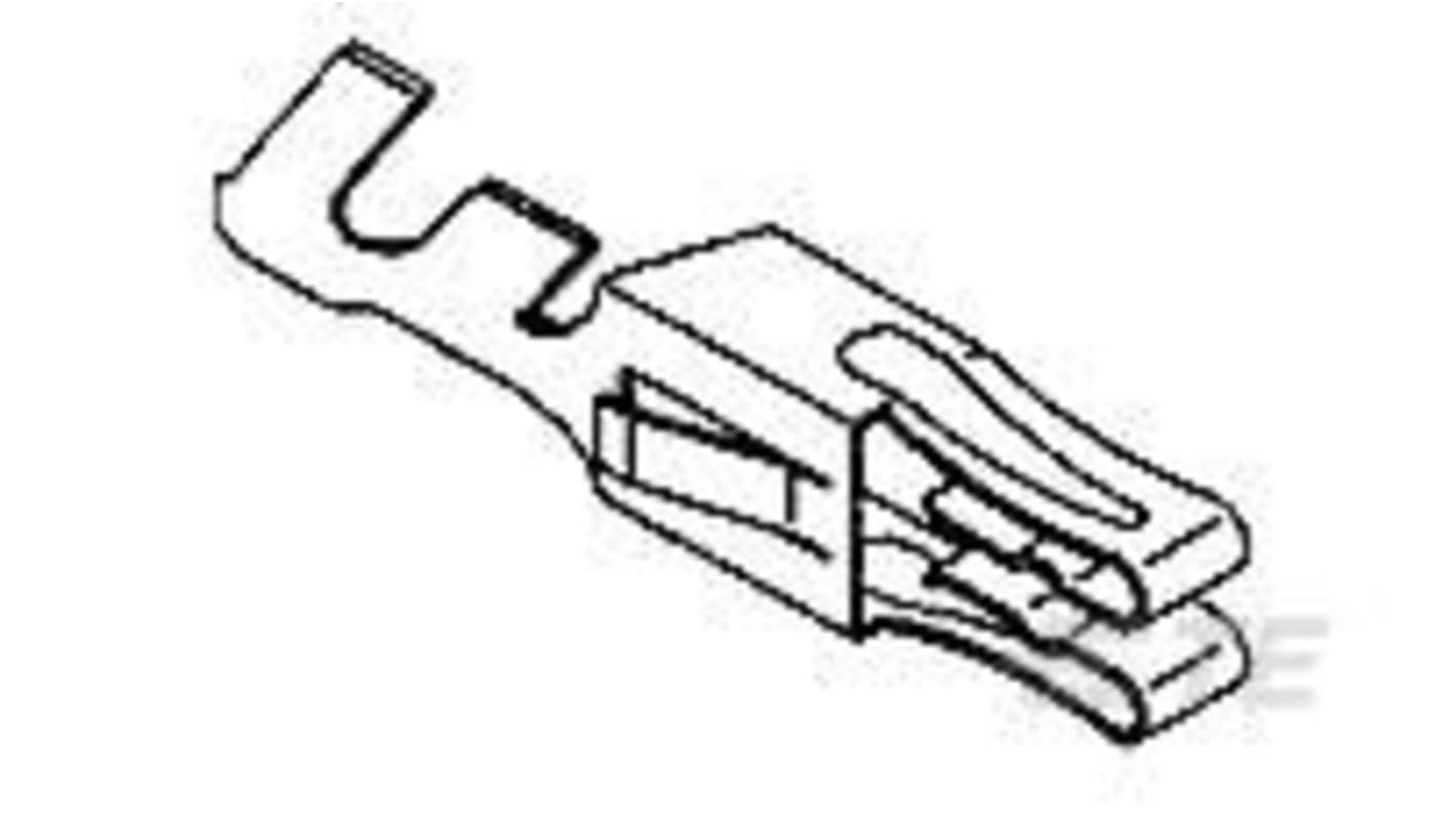 TE Connectivity 530519 Series Edge Connector, Crimp Termination