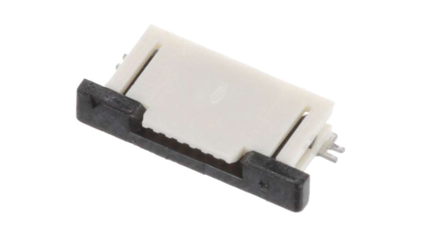 Molex, 52745, 52745-0797 0.5mm Pitch 7 Way Right Angle FPC Connector, Top Entry