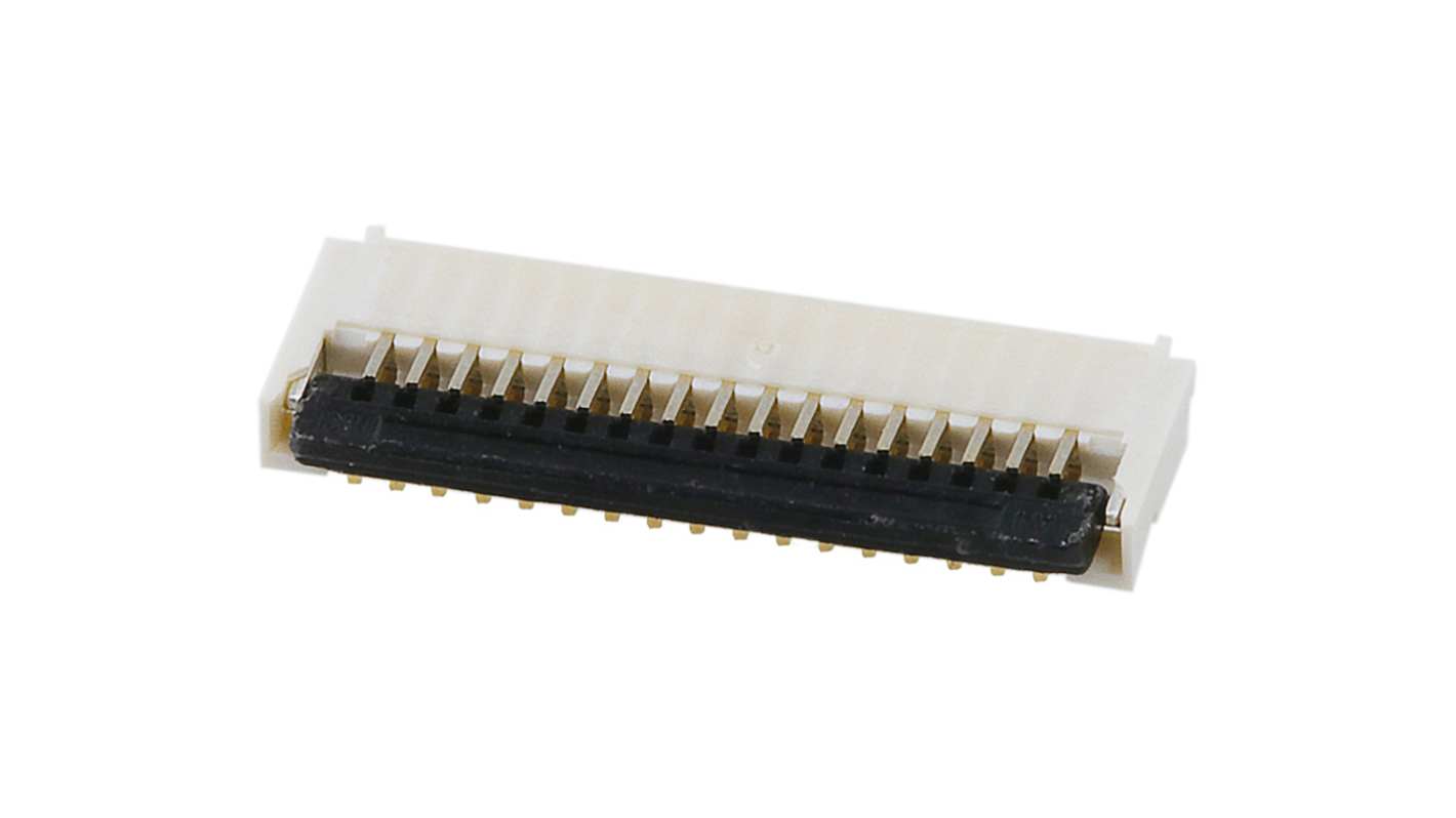 TE Connectivity FPC连接器, 17p, 0.5mm间距, 直角, 503480系列