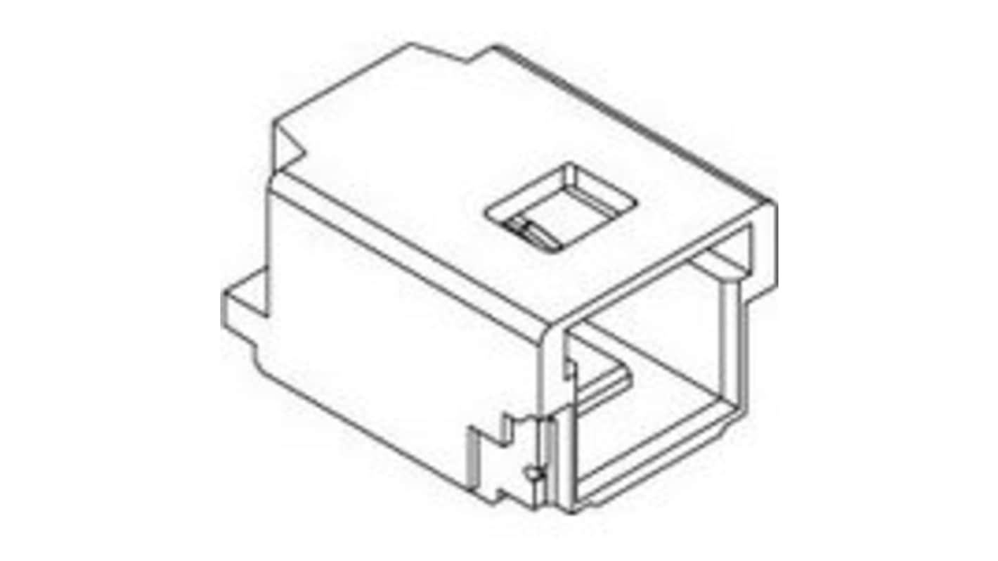Molex 502430 Series Vertical Surface Mount PCB Header, 0.4mm Pitch, 2 Row(s), Shrouded