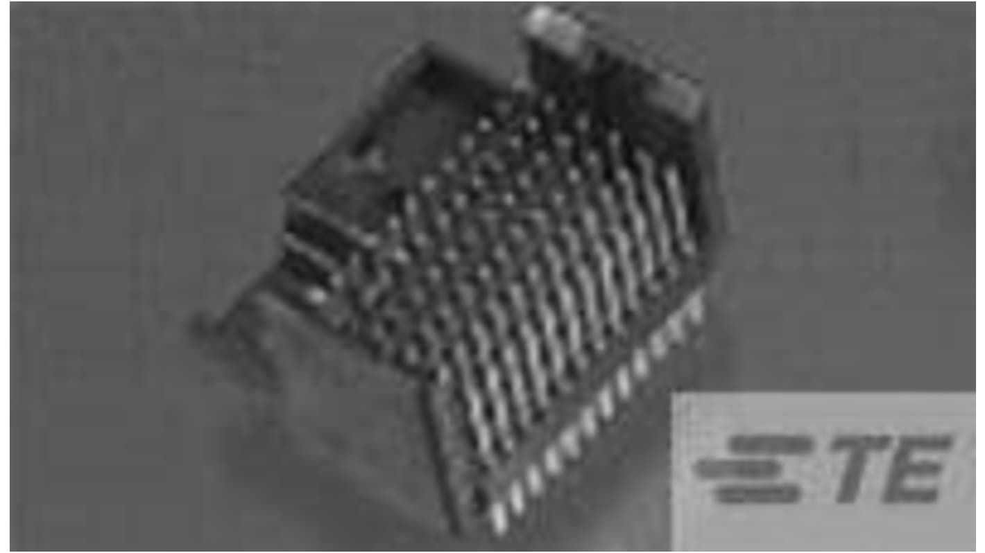 TE Connectivity Z-PACK Series Vertical Board Mount PCB Header, 72 Contact(s), 2mm Pitch, 12 Row(s), Shrouded