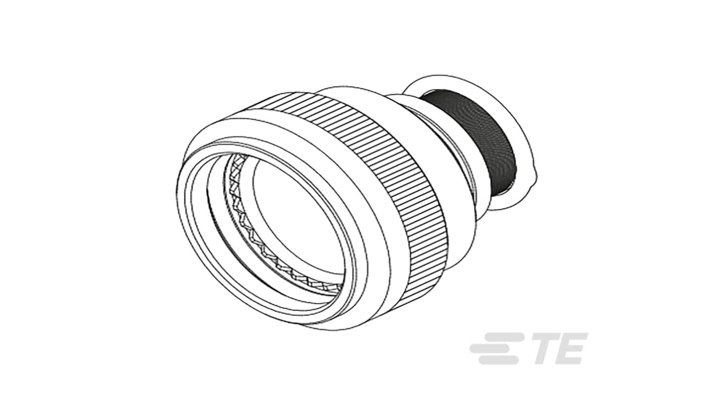 TE Connectivity, RAYCHEM TXRSize 11 Straight Circular Connector Backshell, For Use With Electrical Connectors