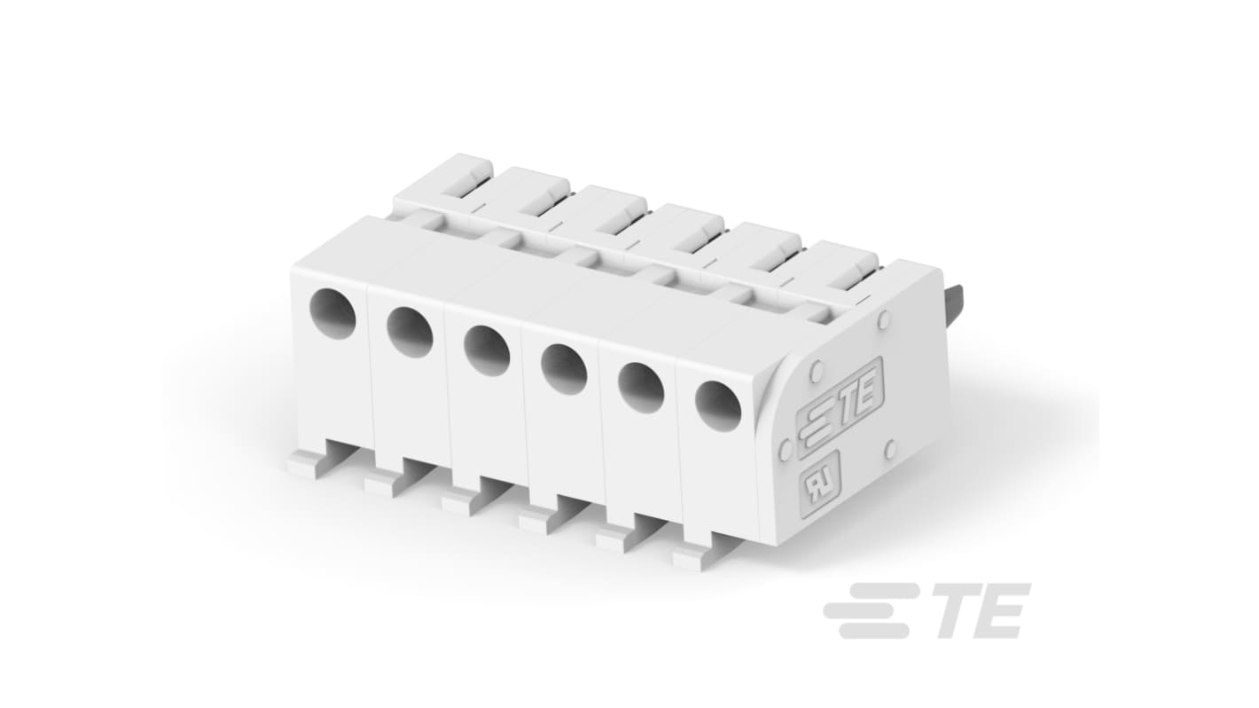 TE Connectivity, BUCHANAN Receptacle Housing Plug, 5mm Pitch, 6 Way, 1 Row