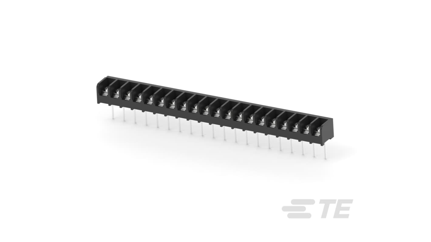 Blok zacisków 20-pinowe, raster 9.53mm, 25A, 300 V