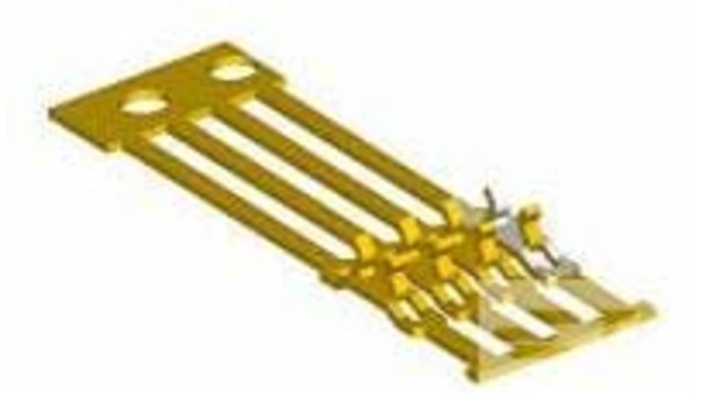 TE Connectivity 1544222-2 Series Edge Connector, Board Mount, 2.54mm Pitch, Through Hole Termination