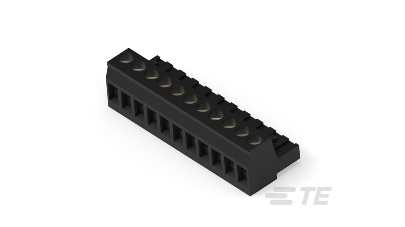 TE Connectivity, 5mm Pitch, Buchanan, 11 Way, Right Angle, Pluggable Terminal Block, Plug, Board Mount, Surface Mount