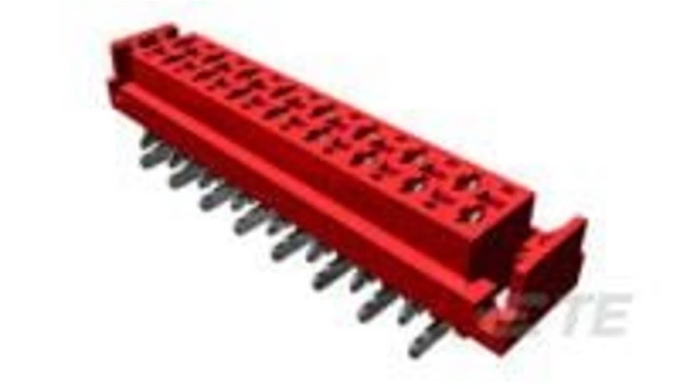 TE Connectivity MaTch Series Vertical Surface Mount PCB Header, 8 Contact(s), 1.27mm Pitch, 2 Row(s), Shrouded