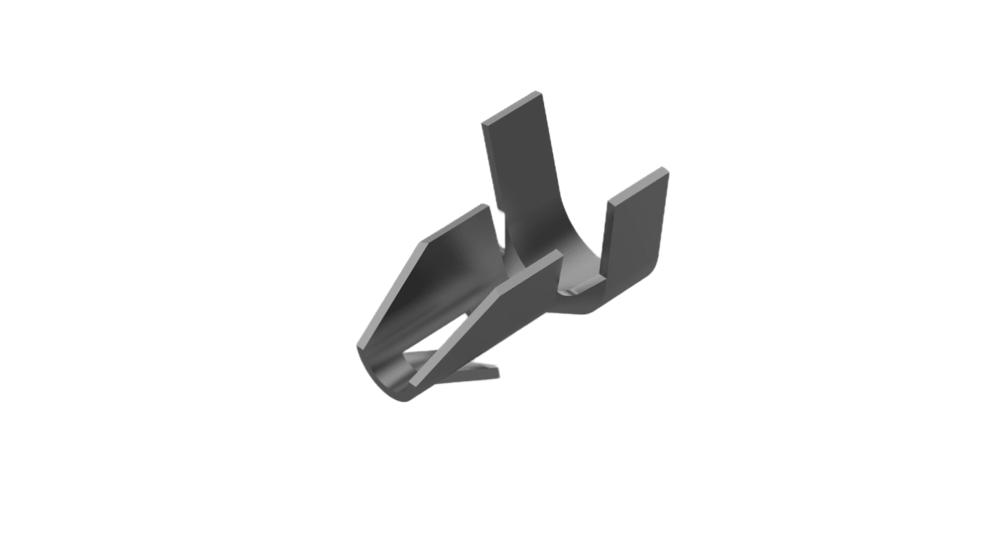 TE Connectivity AMP-IN Series Receptacle Crimp Contact, Through Hole Termination, 22AWG Min, 18AWG Max