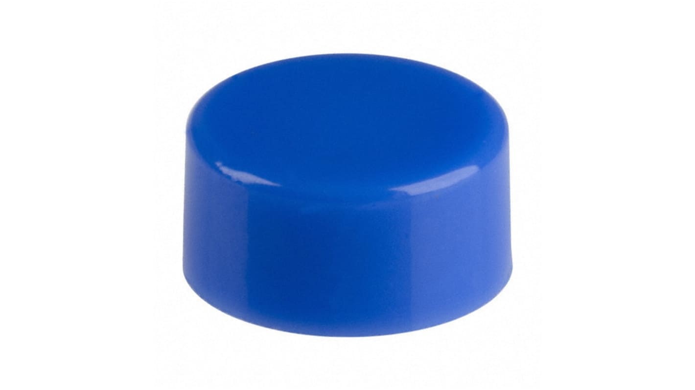 TE Connectivity Blue Push Button Cap for Use with TP Series, 7.87 x 3.86mm
