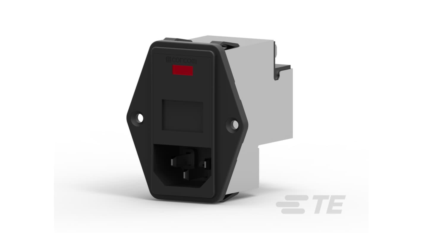 TE Connectivity 3A IEC Filter 3-6609930-8