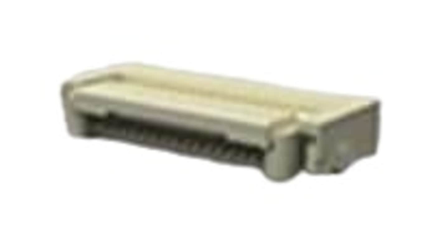 TE Connectivity FPC连接器, 48p, 0.5mm间距, 电路板安装, 直角, 4-1777系列