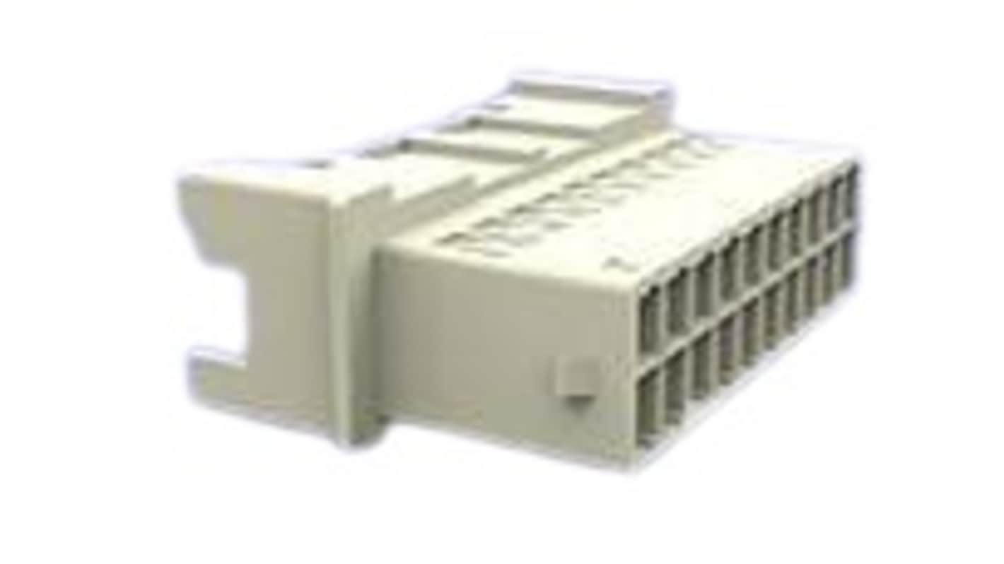 TE Connectivity, 4-1969 Receptacle Connector Housing, 2.5mm Pitch, 2 Row