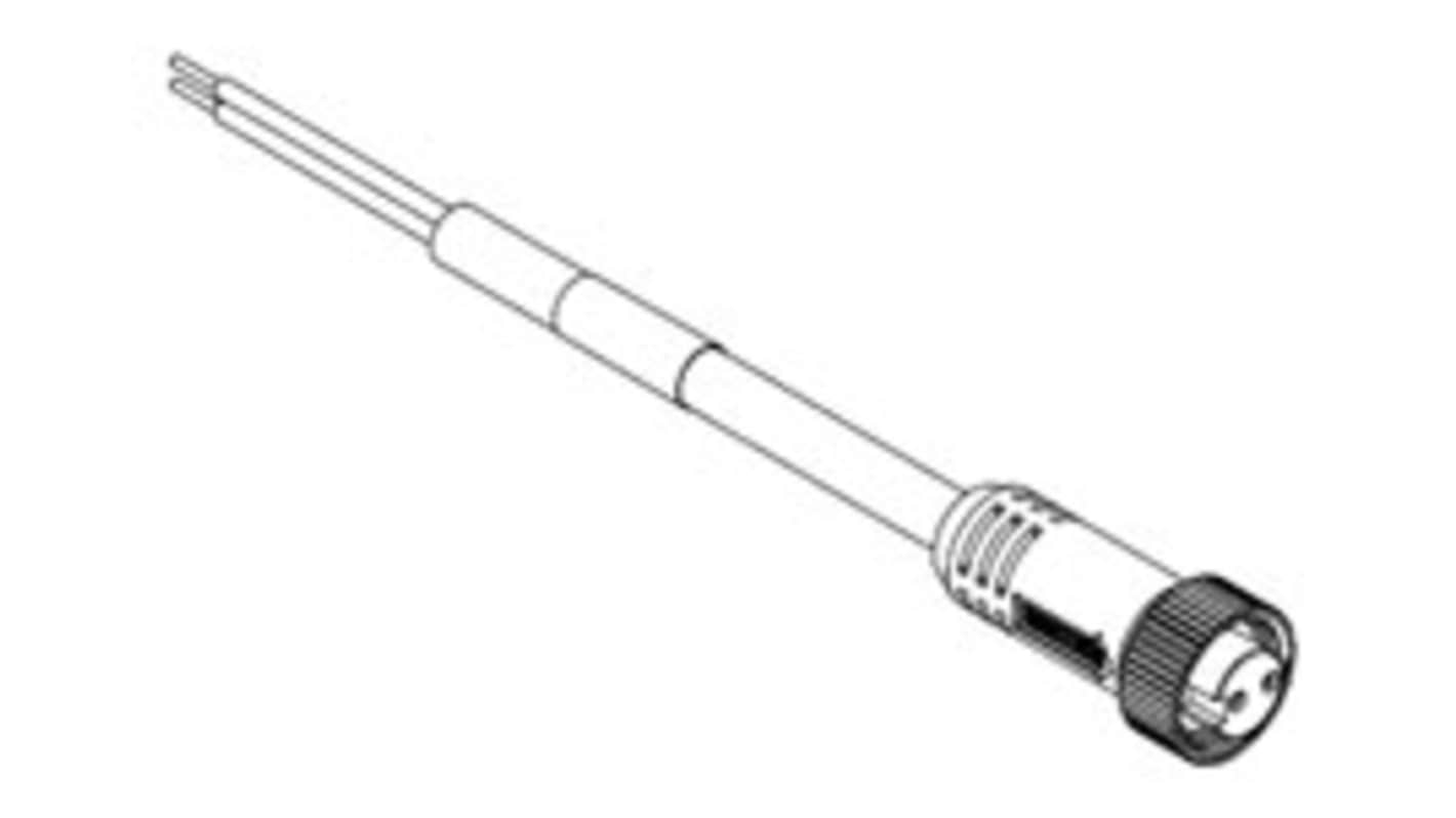 Cavo TE Connectivity 5 cond. Mini-Change Femmina / A spirale, L. 10m