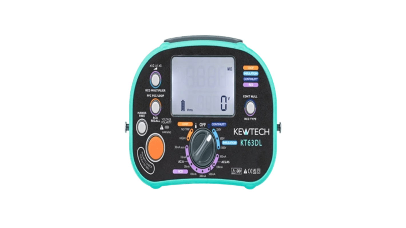 Tester multifunzione Kewtech Corporation KT63DL