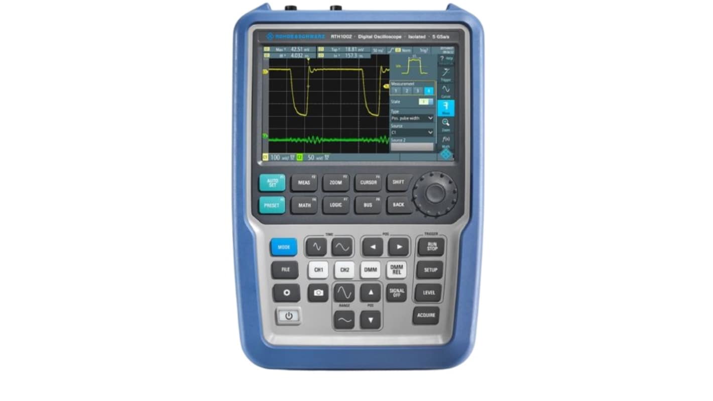 Rohde & Schwarz 示波器, 台式数字示波器, 500MHz带宽, 4模拟通道, RTH系列