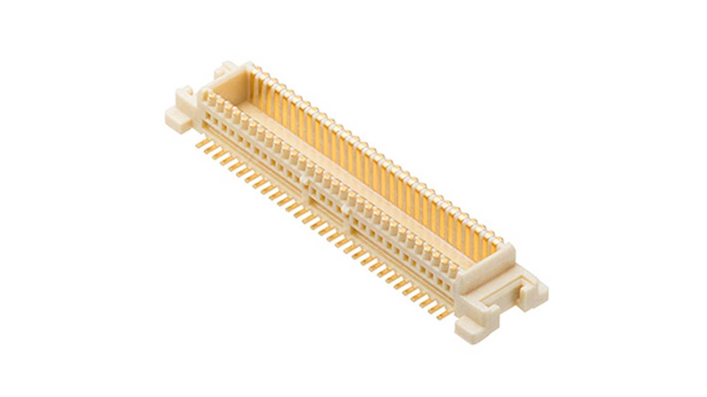 Molex 53748 Series Vertical Surface Mount PCB Header, 0.5mm Pitch, 2 Row(s), Shrouded