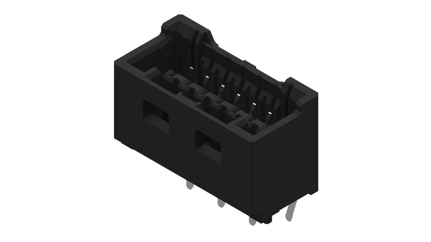 Gniazdo PCB 12 -pinowe raster: 1.5mm Gniazdo do montażu na płytce drukowanej Pionowy Montaż na płytce