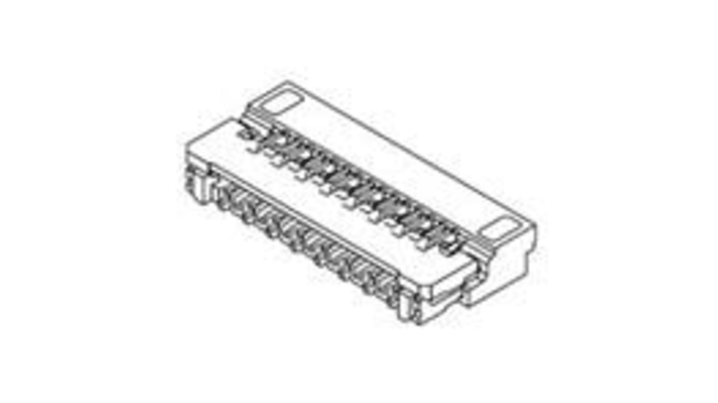 TE Connectivity FPC连接器, 0.3mm间距, 503566系列