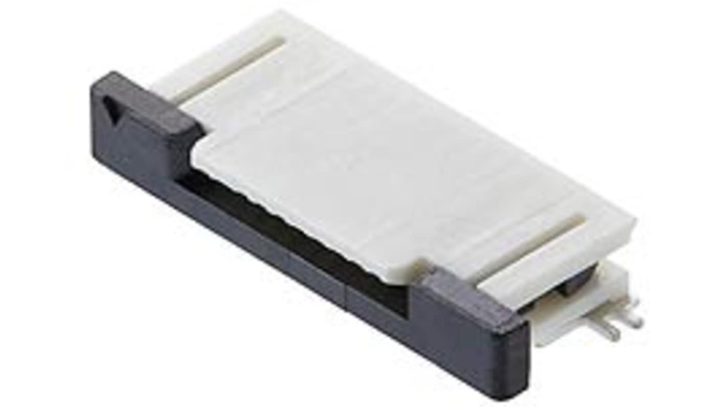 TE Connectivity FPC连接器, 15p, 0.5mm间距, SMT安装, 直角, 52745系列