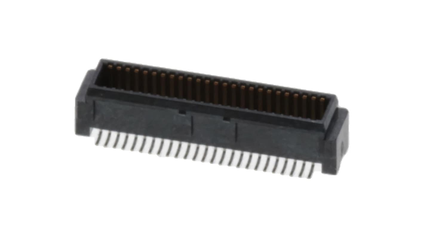 Molex 501920 Series Vertical Surface Mount PCB Header, 0.5mm Pitch, 2 Row(s), Shrouded