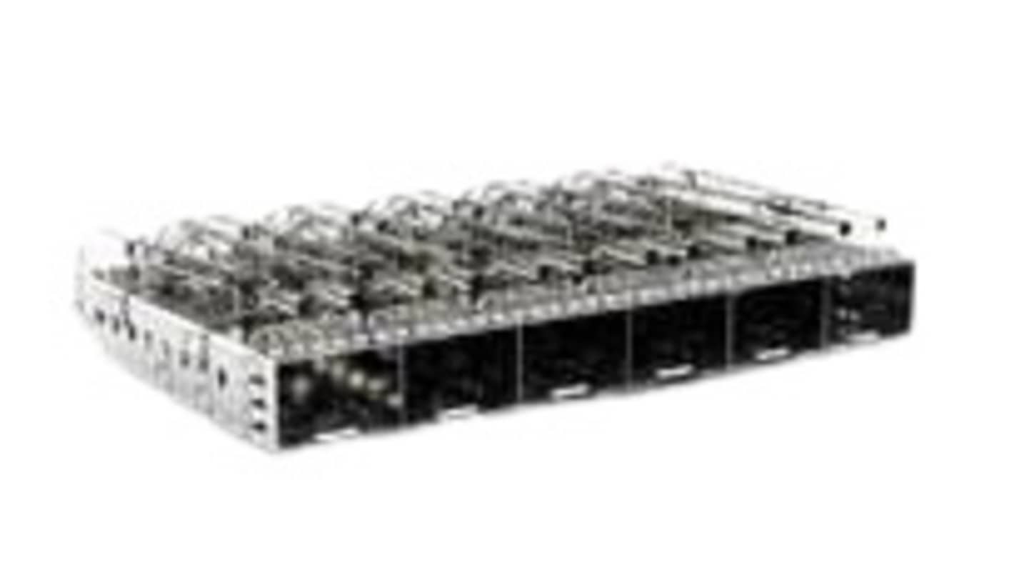 TE Connectivity SFP+ Cage Assembly 6-Port, 2110742-1