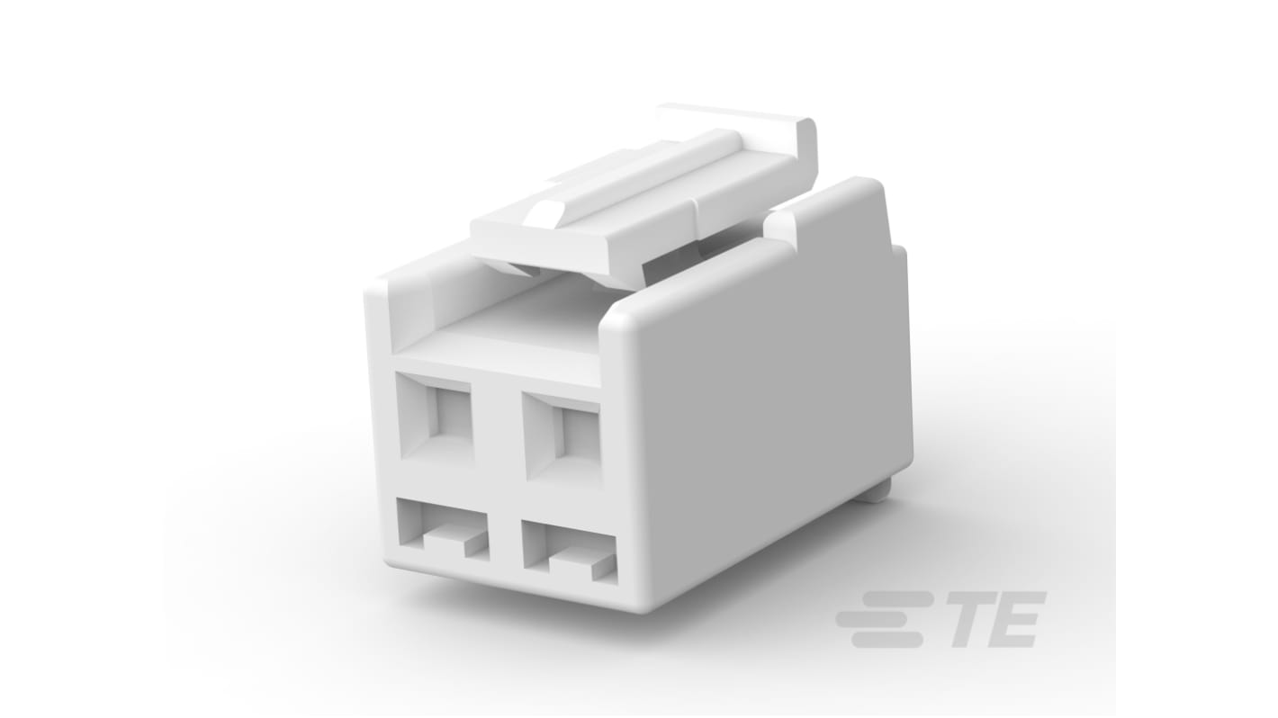 TE Connectivity Economy Power II Series Cable Mount PCB Header, 3.96mm Pitch, 1 Row(s)