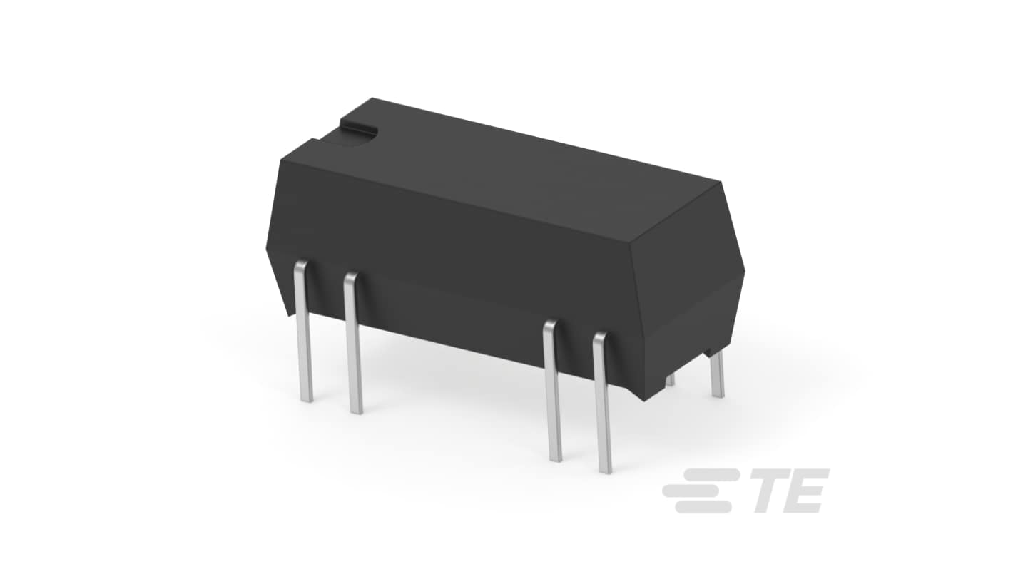 TE Connectivity PCB Mount Reed Relay, 12V dc Coil, DPST-NO