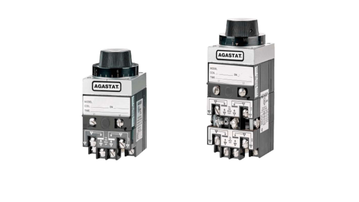 TE Connectivity 2-143 Series Interface Relay, Chassis Mount, 96V dc Coil, DPDT, 2-Pole, 10A Load