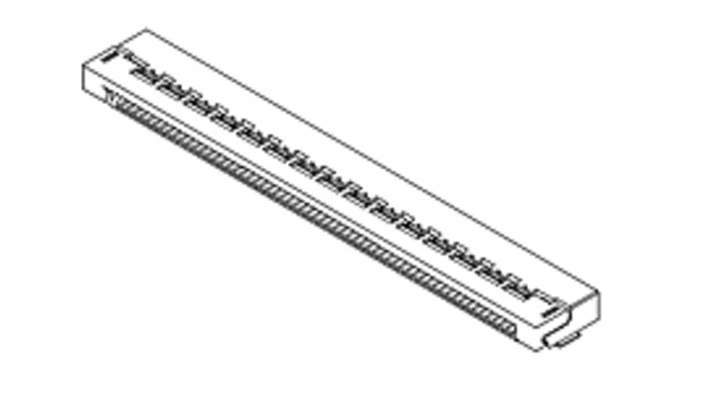 TE Connectivity FPC连接器, 80p, 0.5mm间距, SMT安装, 直角, 503366系列
