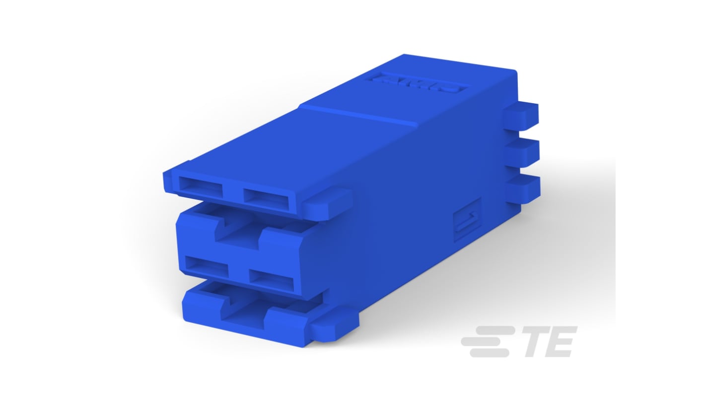 TE Connectivity, Rast Receptacle Connector Housing, 5mm Pitch, 2 Way, 1 Row