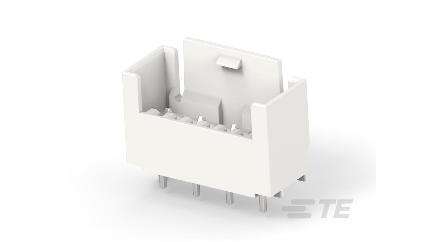 TE Connectivity RAST Series Vertical Board Mount PCB Header, 7 Contact(s), 2.5mm Pitch, 1 Row(s), Shrouded