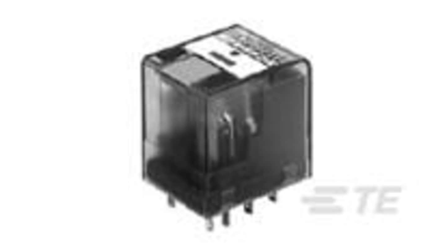 TE Connectivity Electromechanical Interface Relay, Panel Mount, 125V dc Coil, 4PDT, 4-Pole, 6A Load