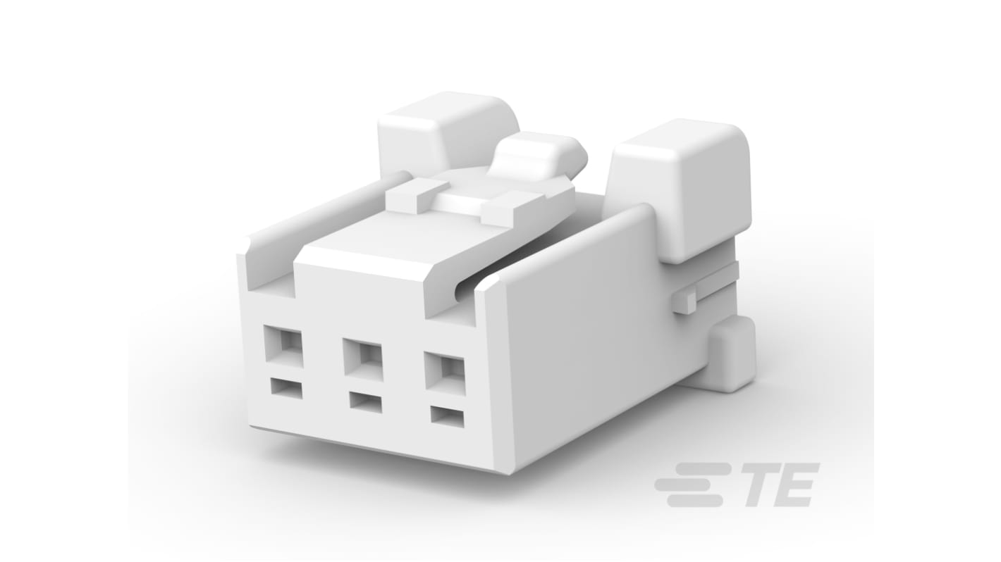 TE Connectivity コネクタハウジング 3極 ピッチ：2.5mm 1列