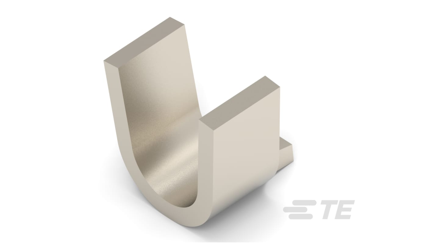 TE Connectivity, SPLICE Uninsulated Crimp Pin Connector, 21AWG to 16AWG, Silver