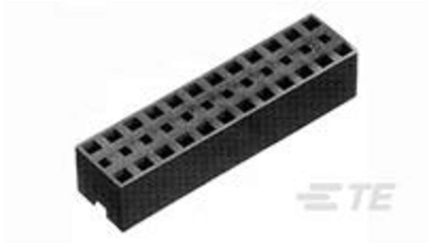 TE Connectivity, 390102 Shunt Black Shunt 4 Way 2 Row
