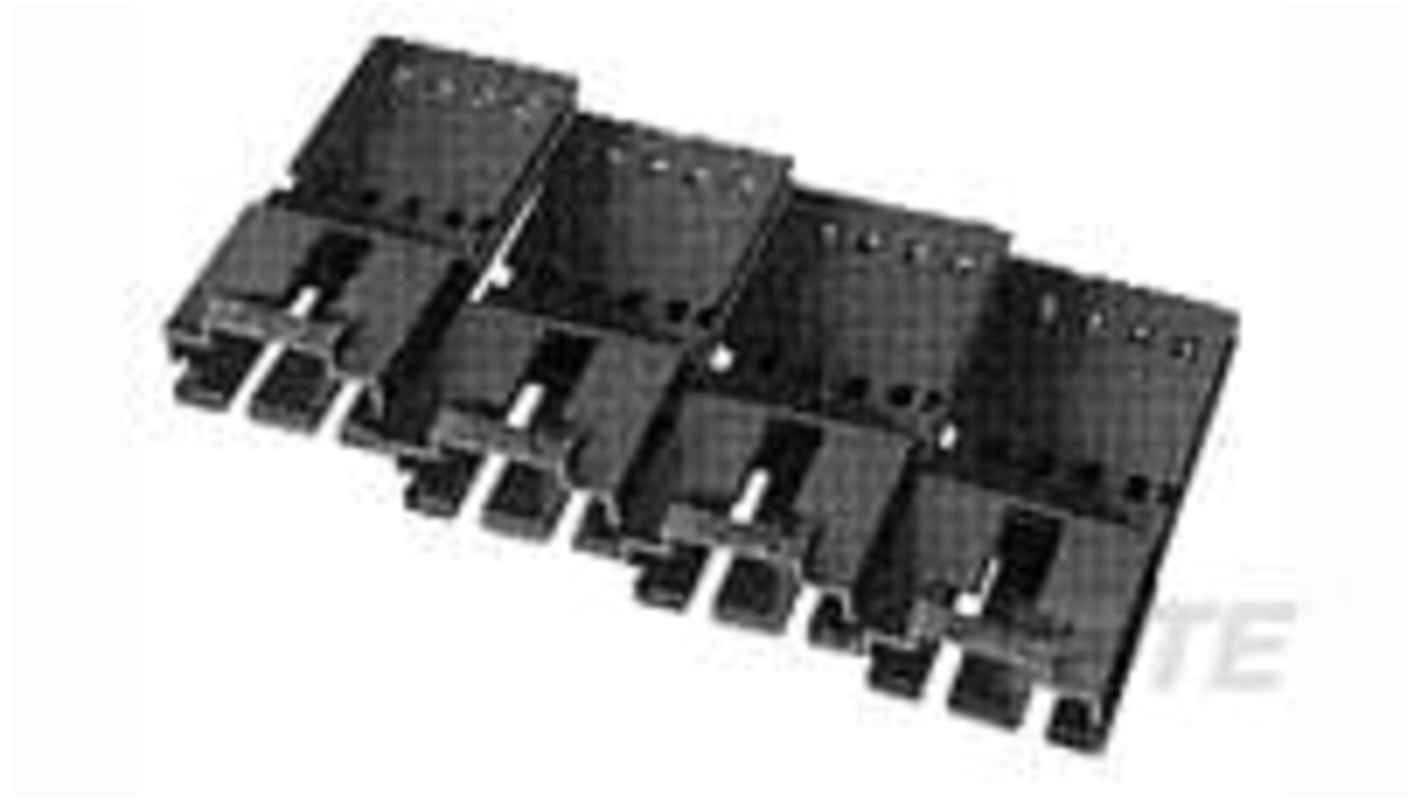 TE Connectivity AMPMODU Series Straight Cable Mount PCB Connector, 10 Contact(s), 2.54mm Pitch, 1 Row(s), Shrouded