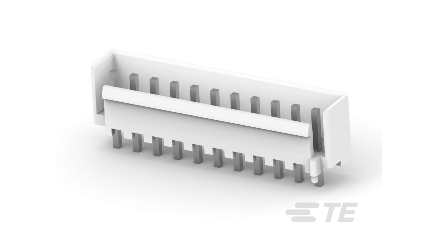 TE Connectivity Economy Power Series Vertical Board Mount PCB Header, 11 Contact(s), 3.96mm Pitch, 1 Row(s), Shrouded,