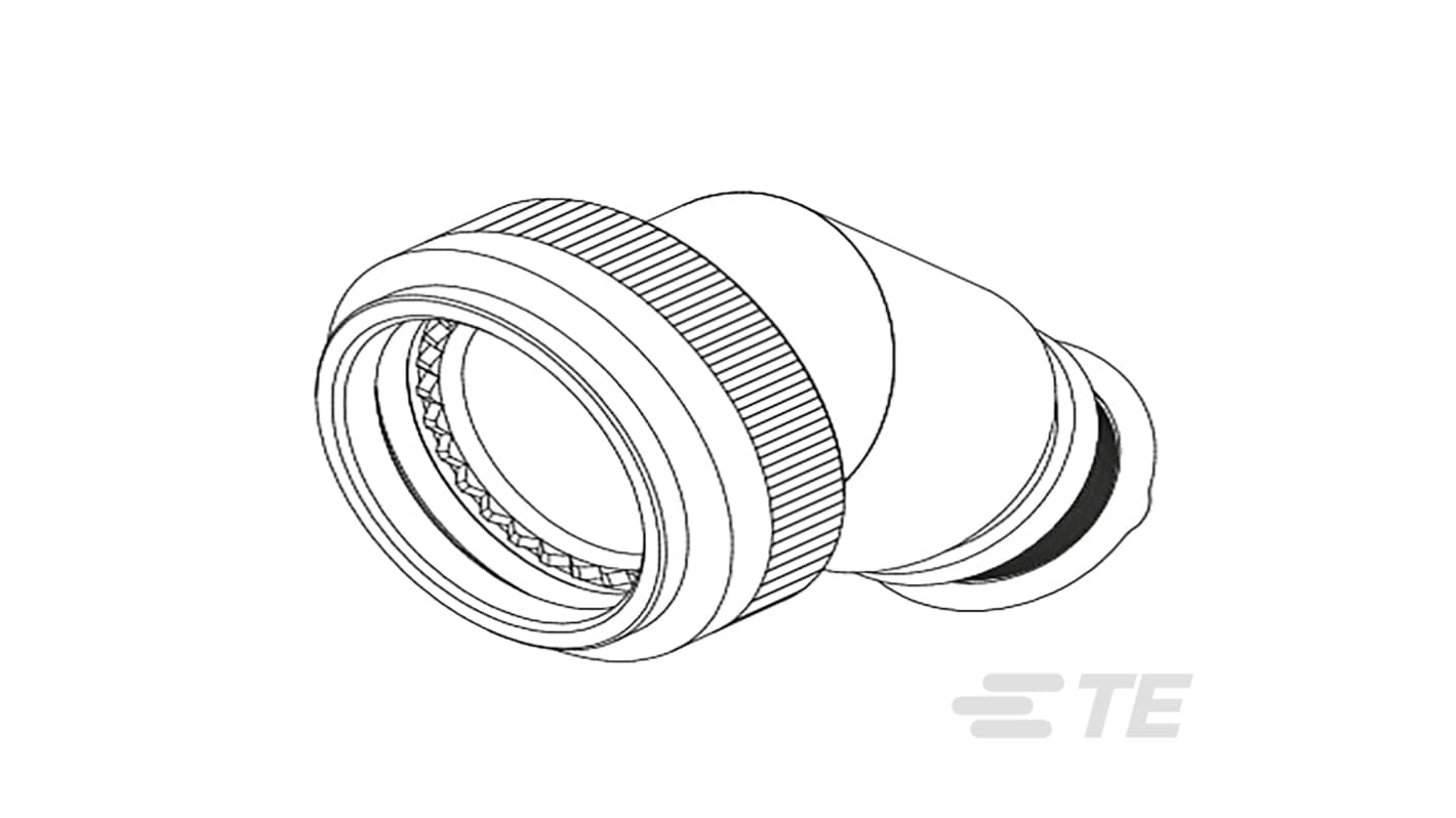 TE Connectivity 圆形连接器外壳, 铝外壳, 尺寸08 / 8Smm, RAYCHEM TXR系列