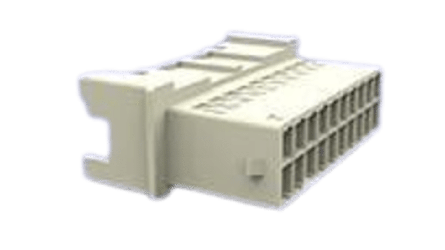 TE Connectivity, HSG Receptacle Connector Housing, 2.5mm Pitch, 2 Row