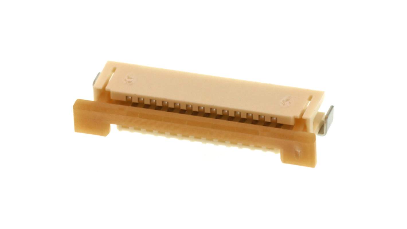 Molex, 52271, 52271-1379 1mm Pitch 13 Way Right Angle FPC Connector, Bottom